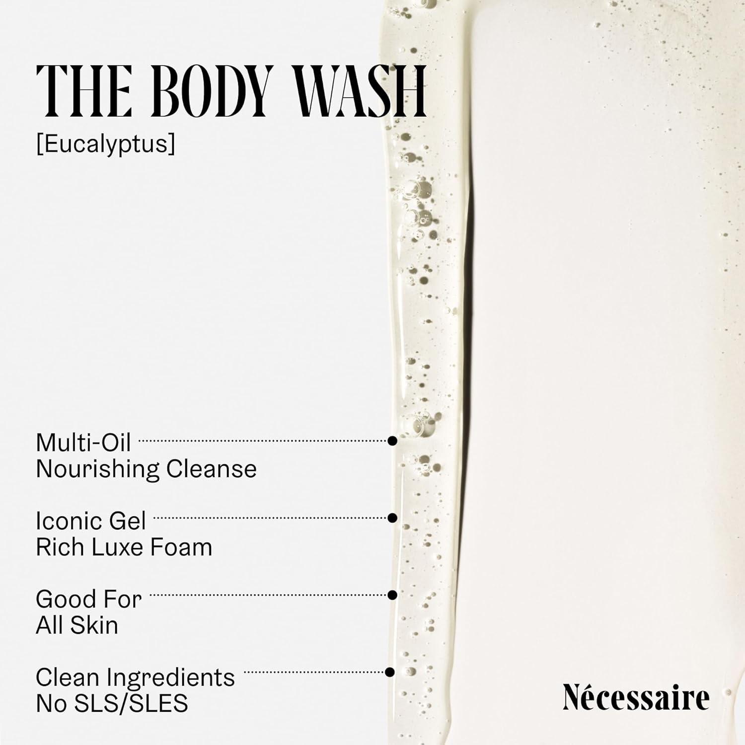 N??cessaire The Body Wash Eucalyptus ?? Multi-Oil Shower Gel Body Wash for Women