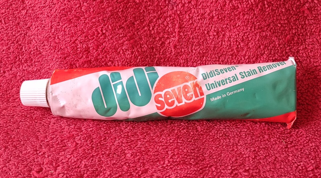 Vtg 1992 DidiSeven Universal Stain Remover Partial Tube Made in Germany 100g