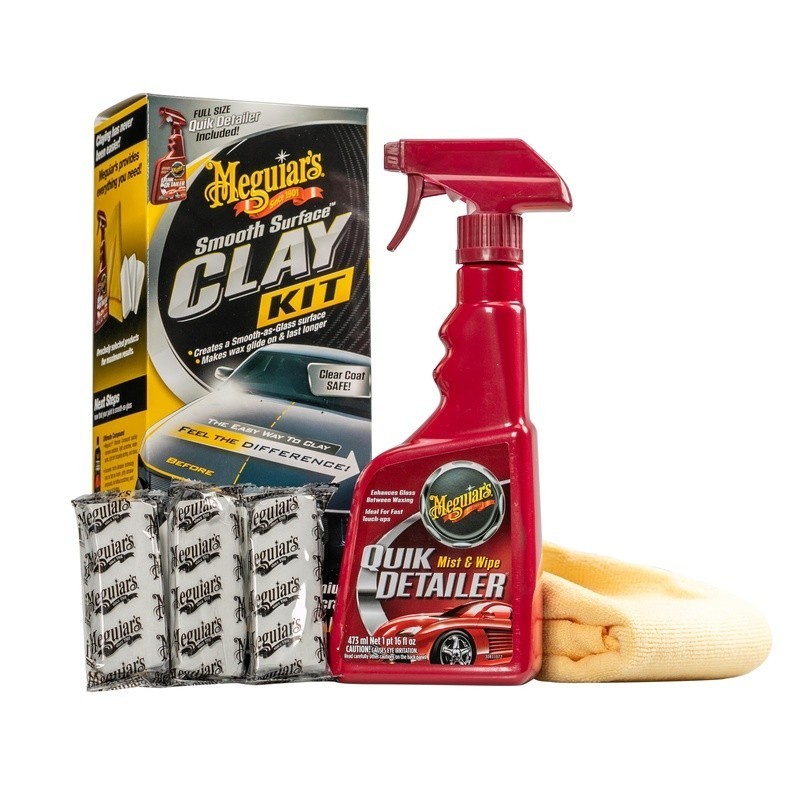 Smooth Surface Clay Kit Car Detailing Clay Bar Non Abrasive Cleaner Waxing Tool