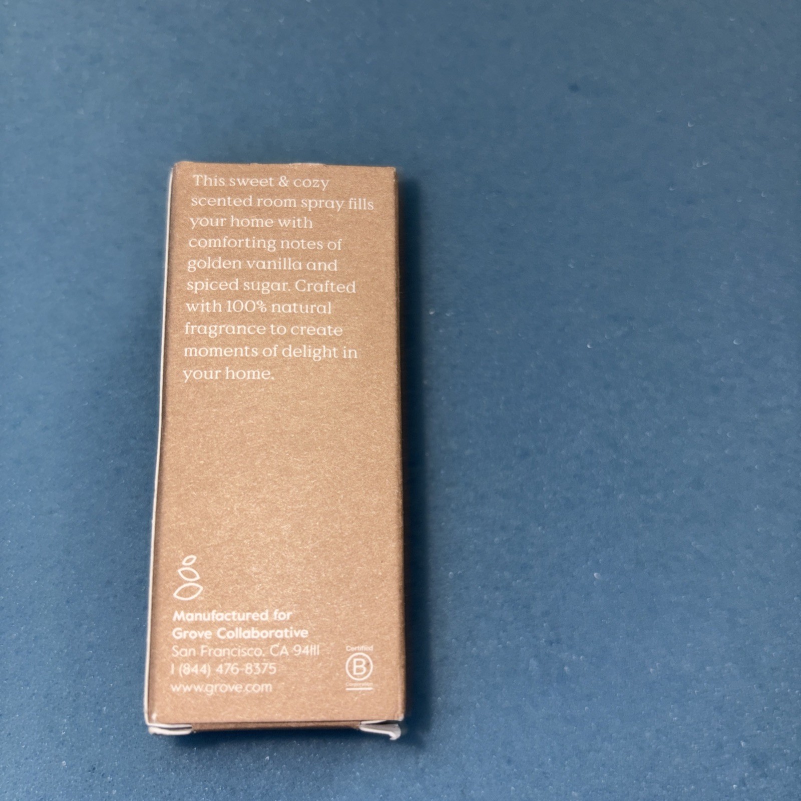 Grove Co. Room Spray Concentrate Vanilla Brown Sugar Sandlewoid 30ml New