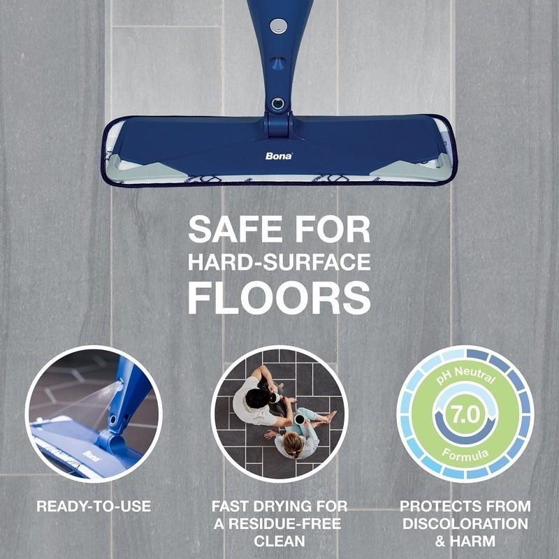 Hard Surface Floor Cleaner, Unscented, 96 fl oz