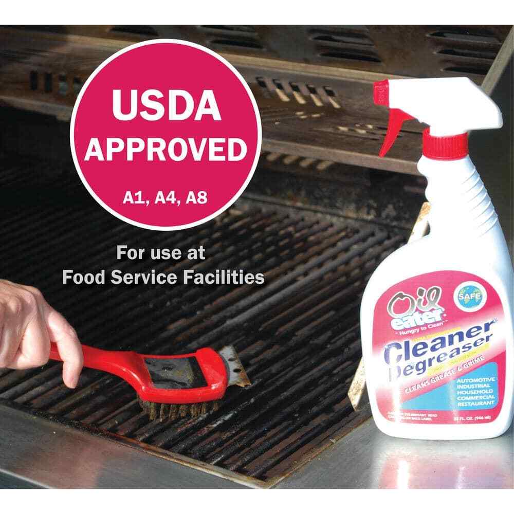 Oil Eater Cleaner Degreaser 1 Gal Color Safe Non Corrosive Concentrated Liquid