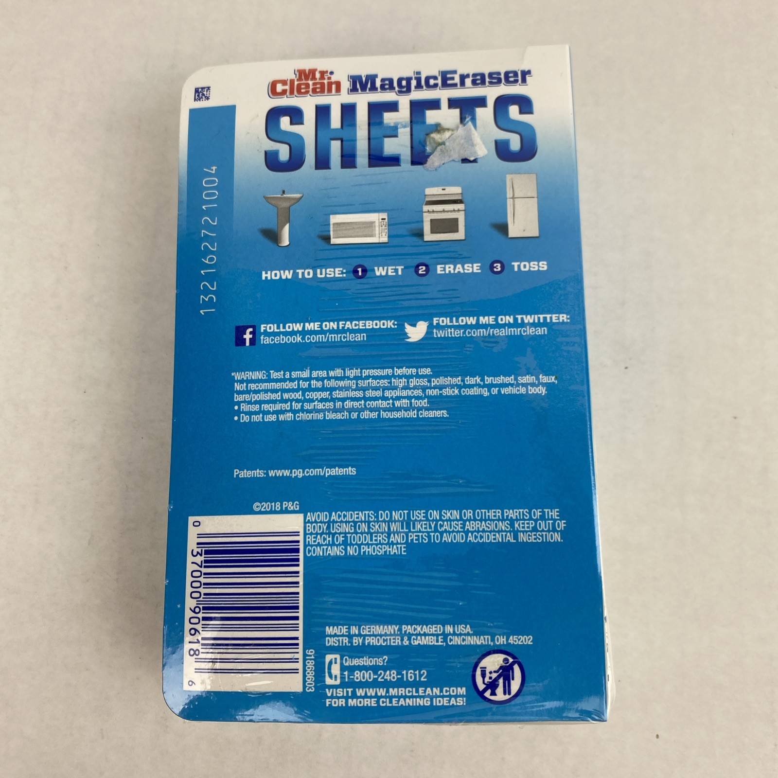 Mr. Clean Magic Eraser SHEETS 1X 16 & 2X 8 Count – 32 Total Thin Dry Sheets NEW
