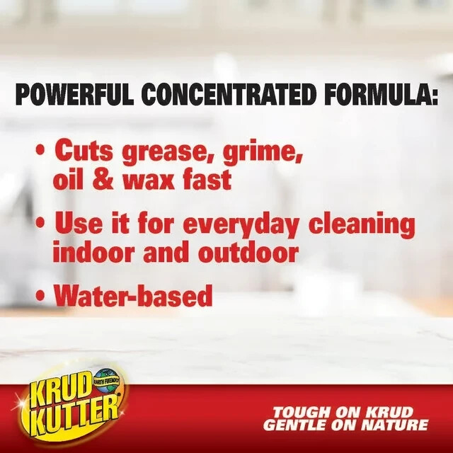 Krud Kutter 160 oz. Original Concentrated Cleaner Concentrated degreaser Sealed