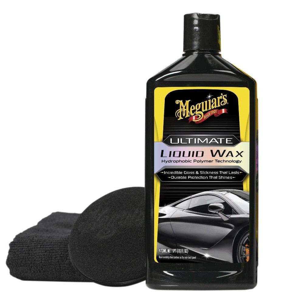Easy to Use Synthetic Liquid Car Wax – Long Lasting High Gloss Protection – 16