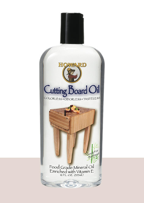 Howard Cutting Board & Butcher Block OIL – 12 oz Food Grade