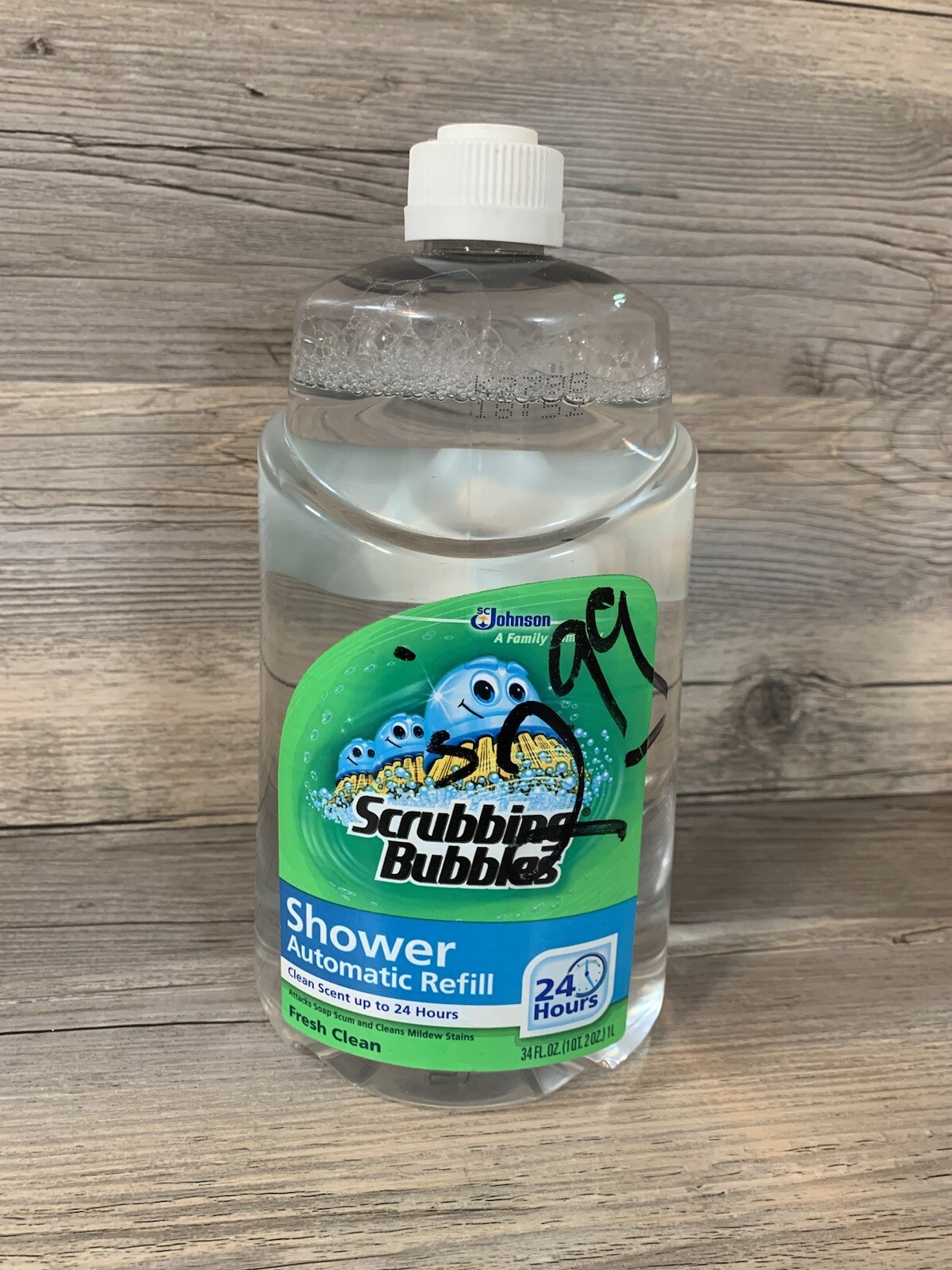 Scrubbing Bubbles Automatic Shower Cleaner Refill 34 Oz NEW Rare HTF Discontinue