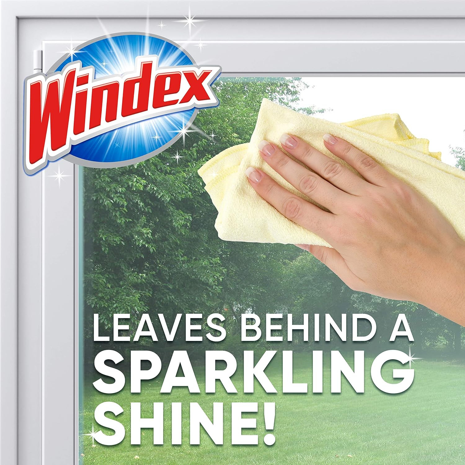 , Windex Ammonia-Free Glass, Window & Surface Cleaner Refill, 1 Gallon/128 Oz (P