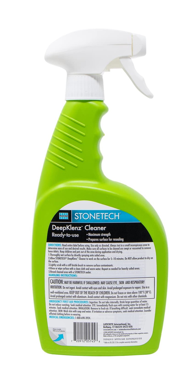 Stonetech Deepklenz Cleaner 24Oz Maximum Strength Stone And Grout Cleaner