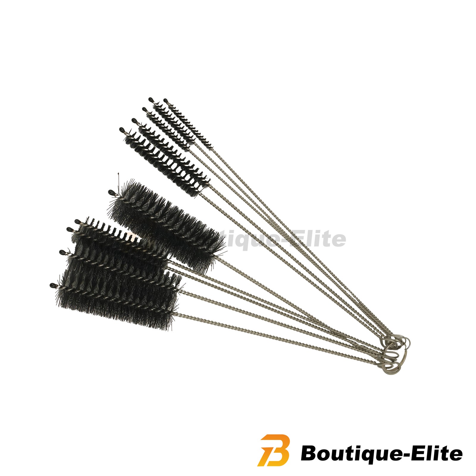 10PCS Set Nylon Small Long Cleaning Straw Brush Cleaner Bottle Tube Pipe US