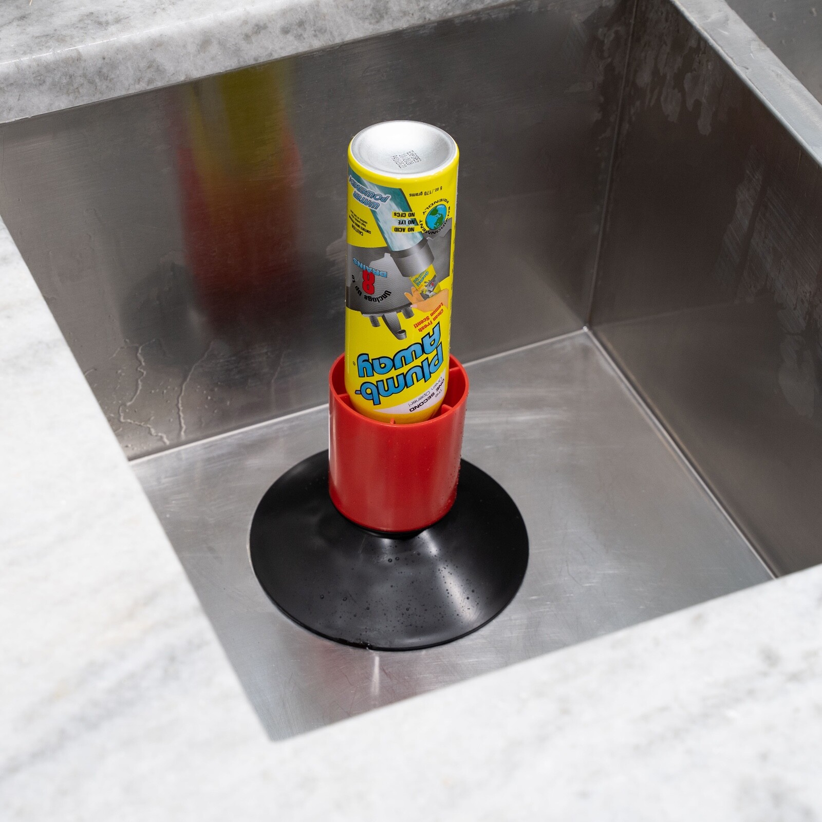 Plumb Away Instant Drain Opener-No Chemicals-Clog Remover & Cleaner- Starter Kit