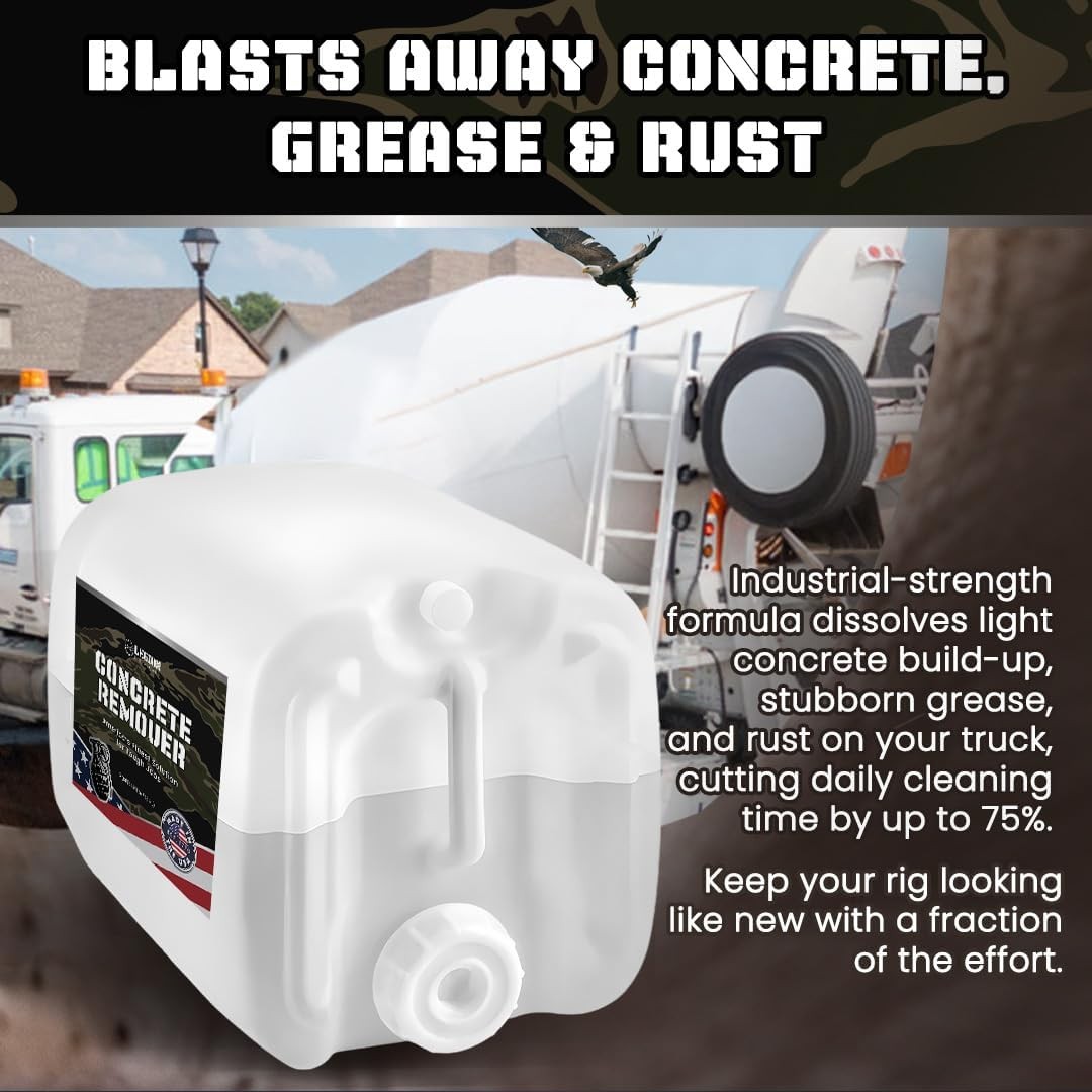 Concrete Remover 5 Gal Biodegradable Acid