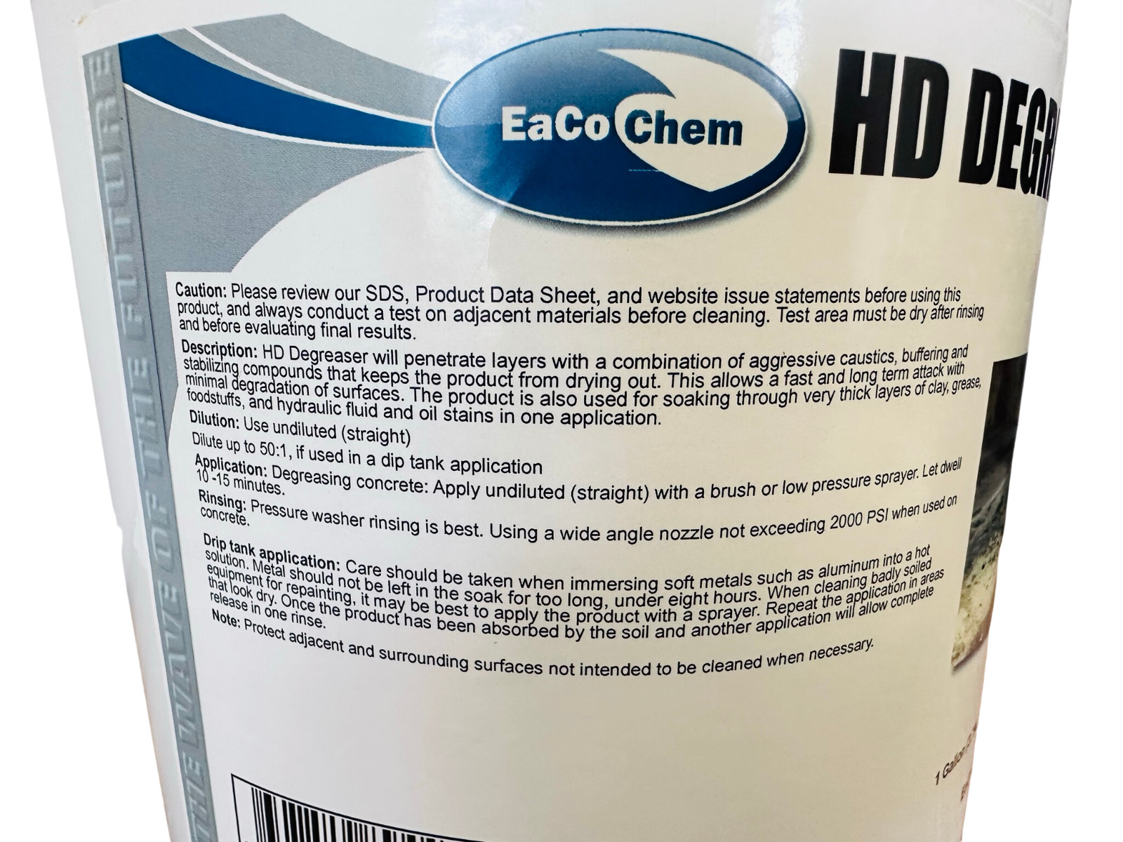 EaCo Chem HD Degreaser – Extended Dwell Carbon and Grease Remover – 1 Gallon