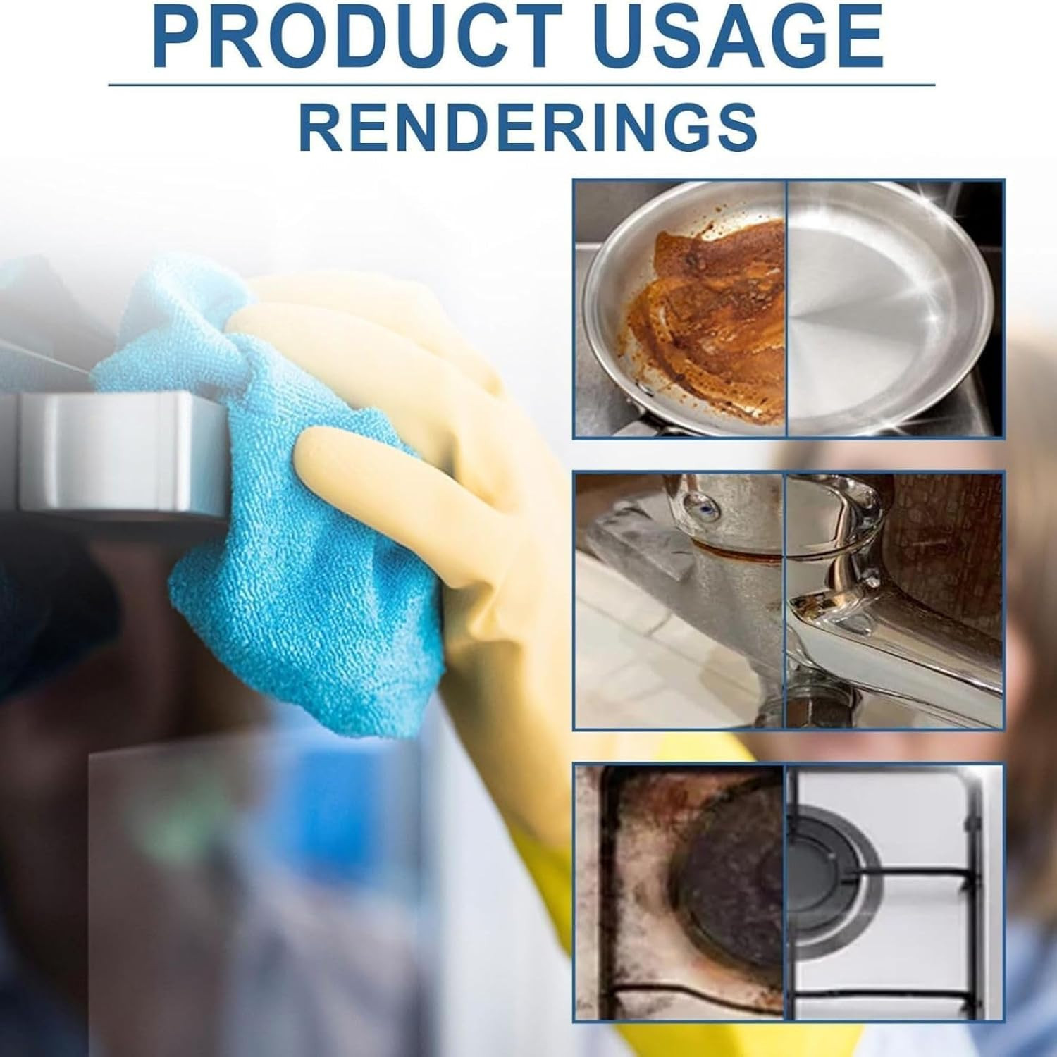 2PCS Spray Splash Cleaner, Splash Foam Spray All Purpose Cleaner, Suitable For C