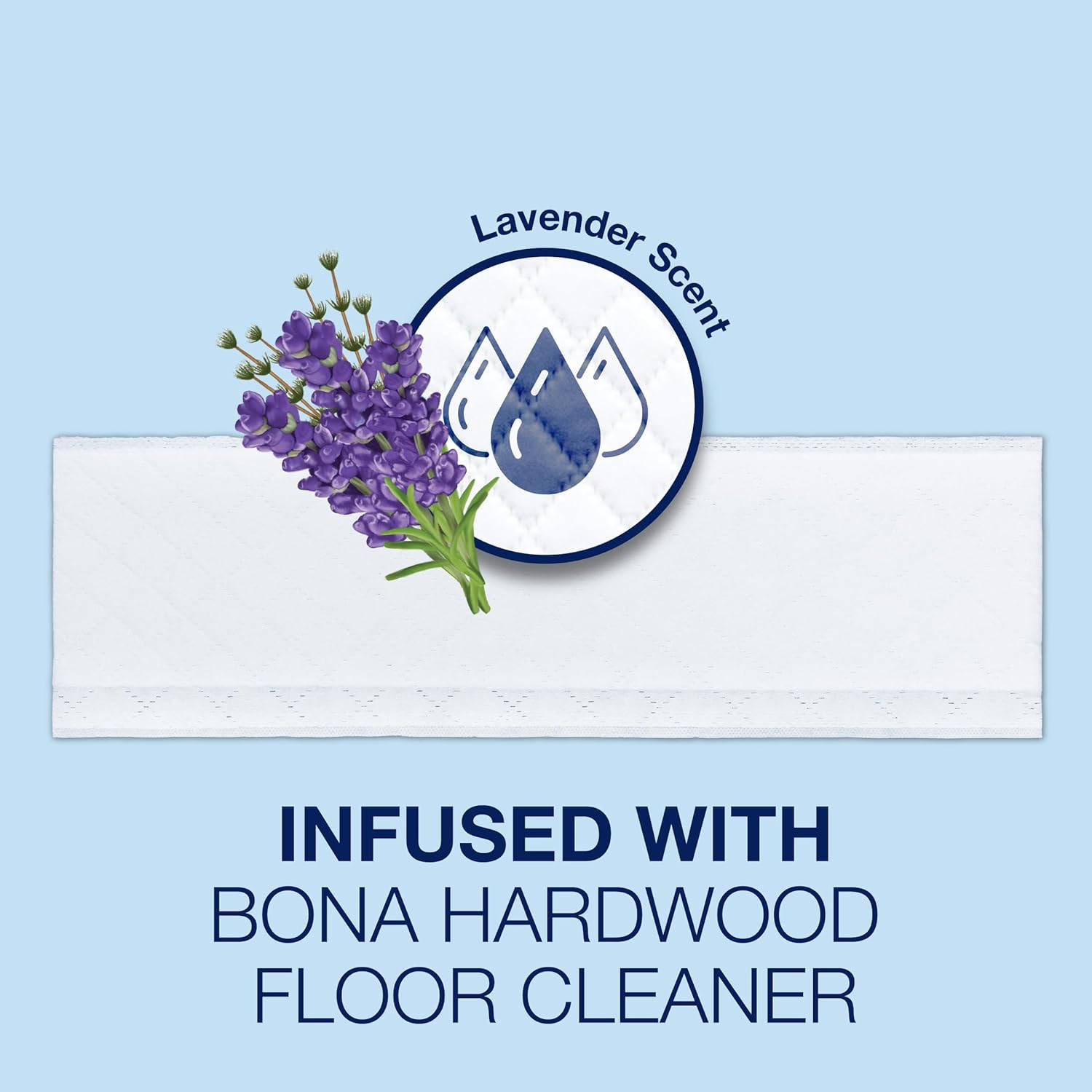 ® Disposable Wet Cleaning Pads for Hardwood Floors, Lavender Scent