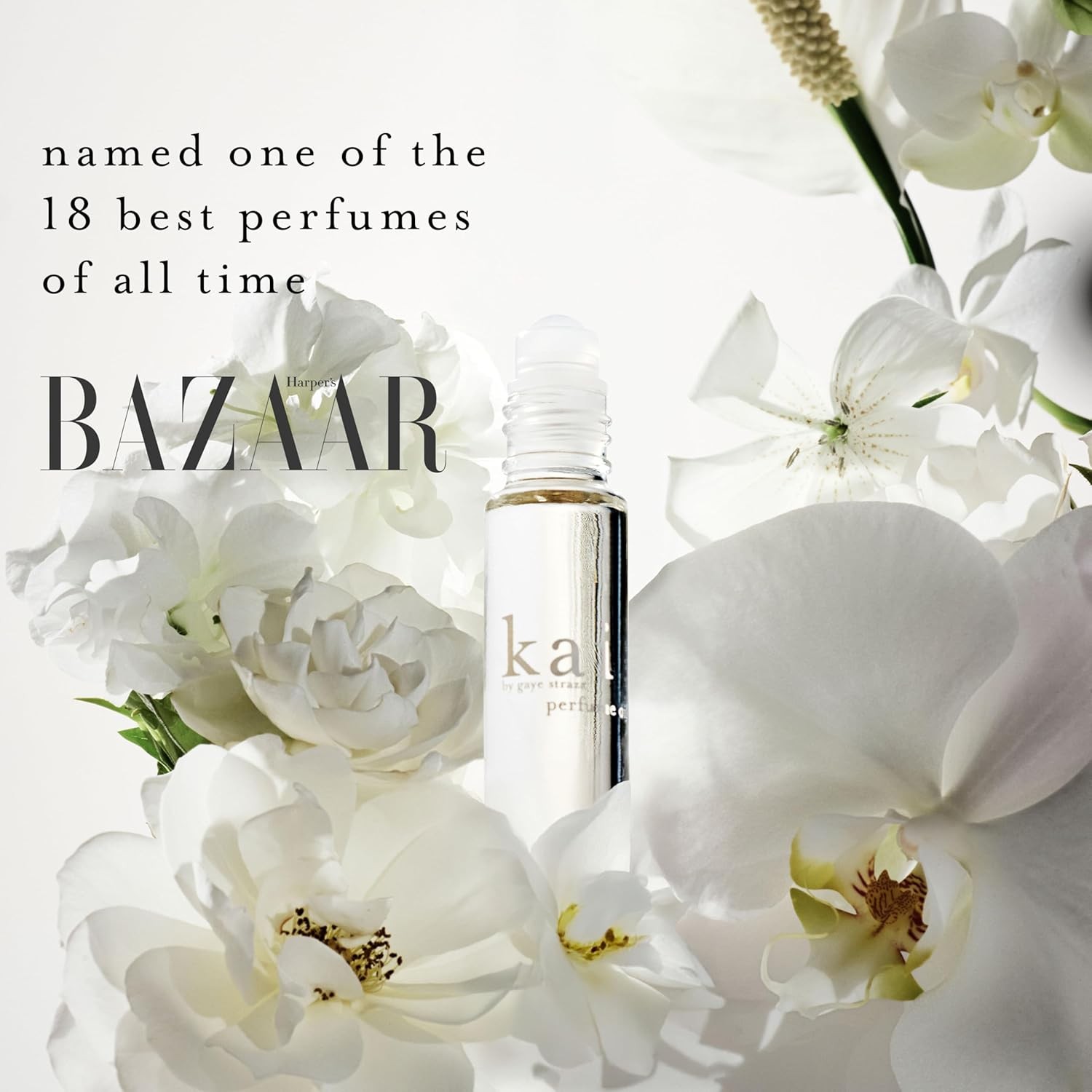 kai perfume oil ?C a fresh, beautiful, light gardenia scent wrapped in white ex