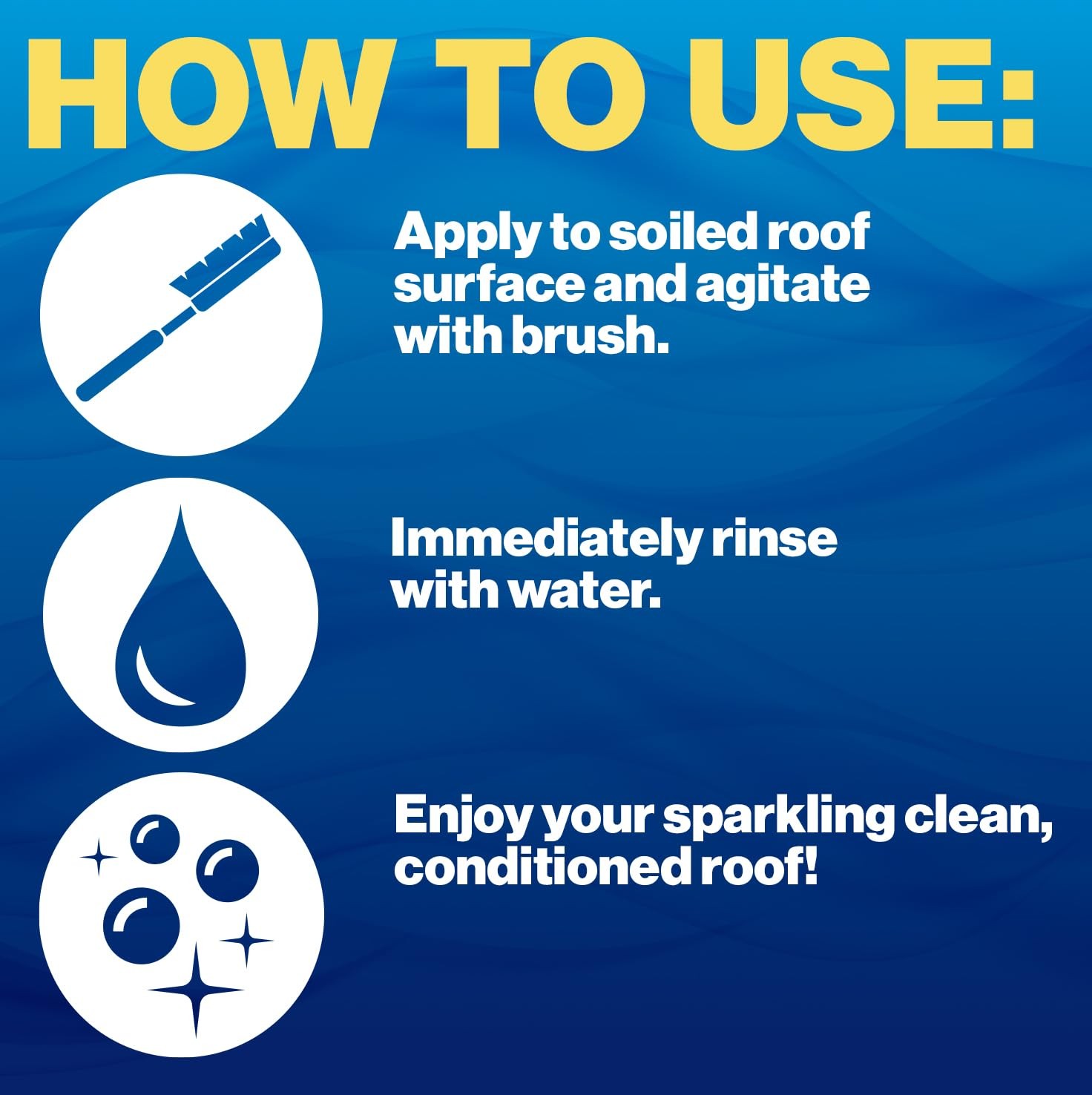 Walex RV Rubber Roof Cleaner/Conditioner Removes Dirt, Road Grime, Tree Sap,…