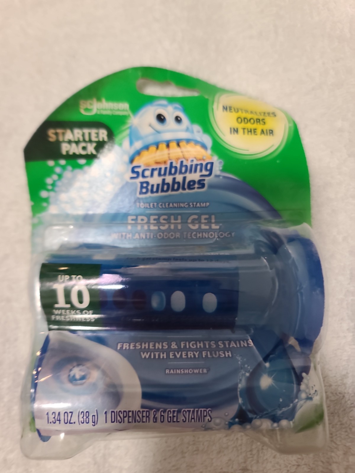 Scrubbing Bubbles Toilet Cleaning Gel Stamps – Lot 2 Exp 11/29/23