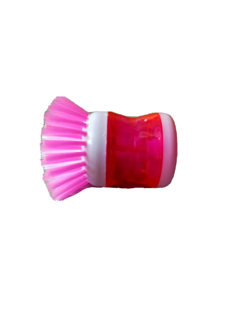 3PCS Kitchen Cleaning Brush Utensil with Liquid Soap Dispenser
