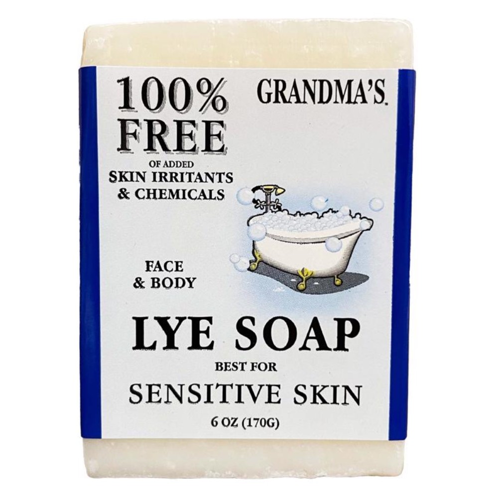 Grandma’s No Scent Bar Soap 6 oz (12-PACK)