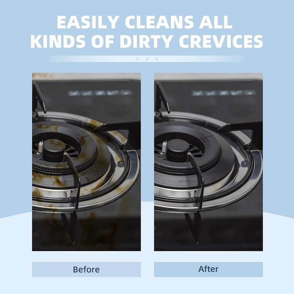 Hard Bristle Crevice Cleaning Brush Scrub Brush for Kitchen Sink Grout Corner