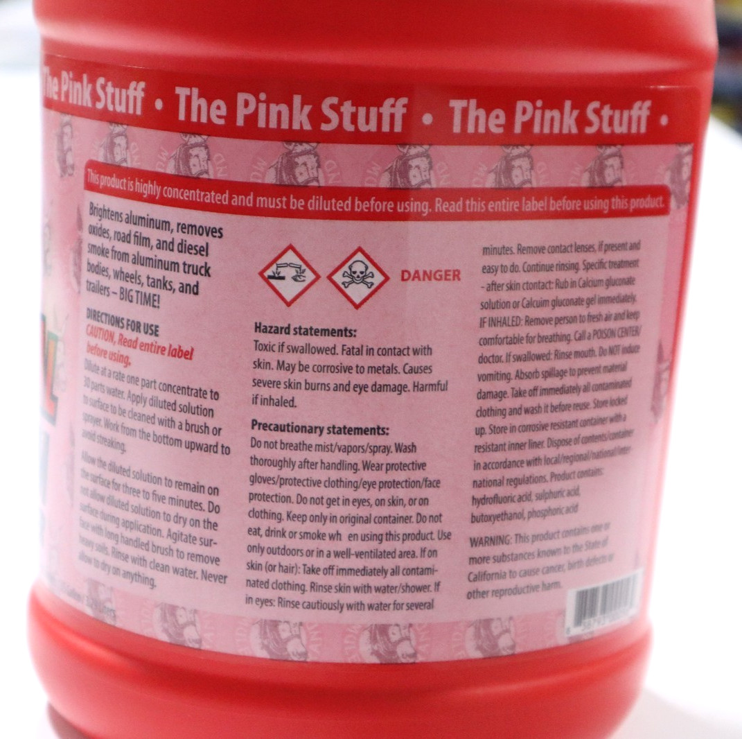 1 gallon, SMOKIN’AL ALUMINM CLEANER & BRIGHTNER SA-1