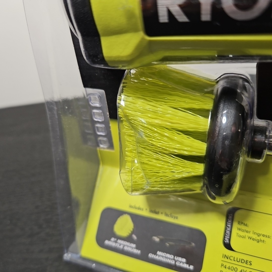 New Ryobi P4400 Cordless Compact Scrubber