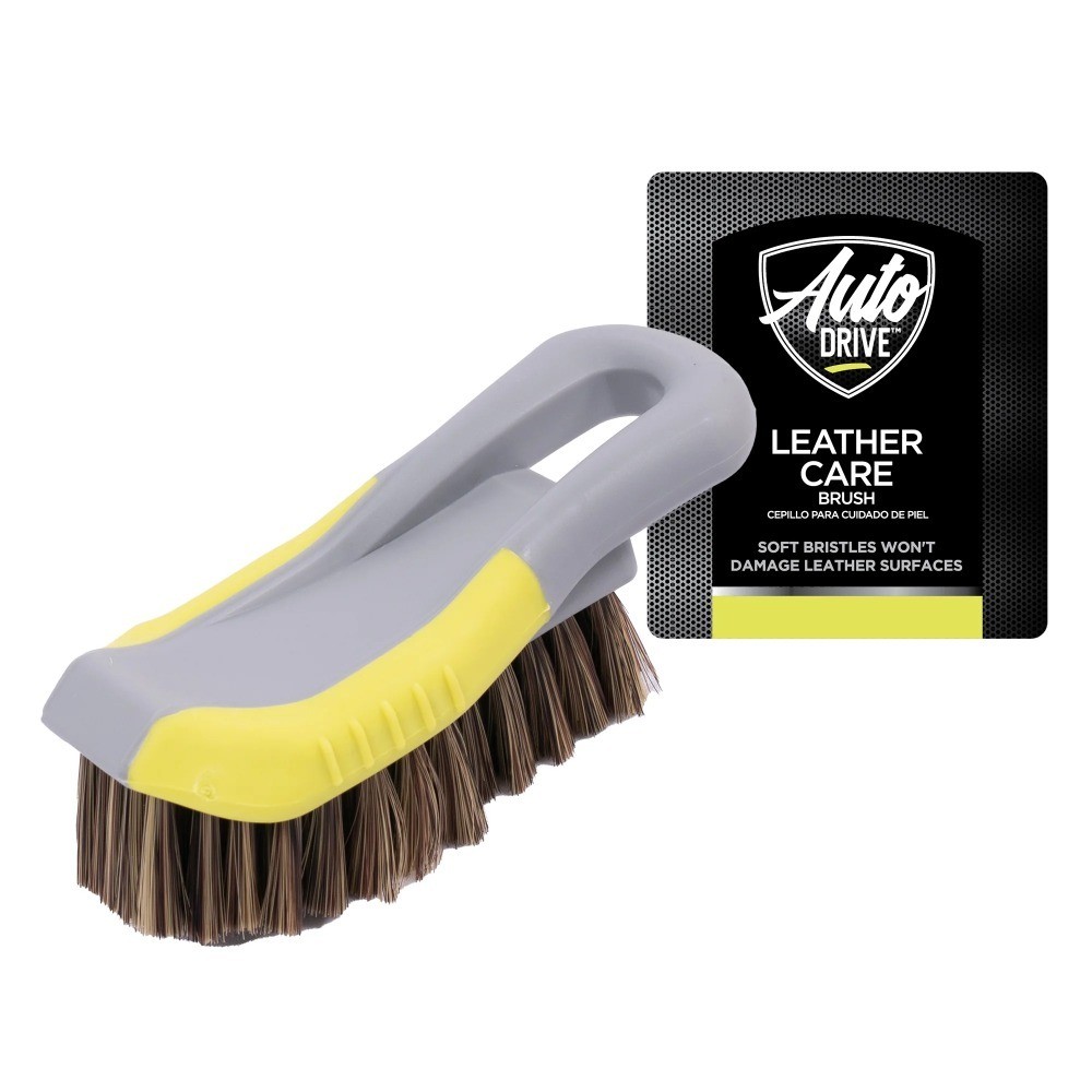 Soft Bristle Leather Care Cleaning Brush for Cars Auto Interior Seats Dashboard