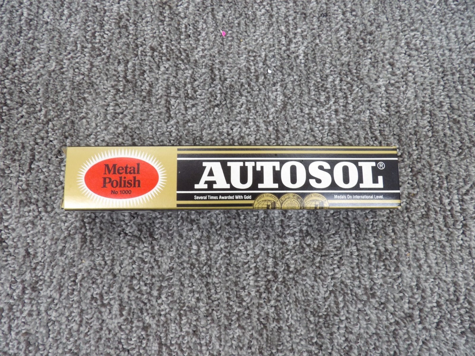 Autosol Metal Polish No.1000 Tube Chrome Brass Cleaner Protection