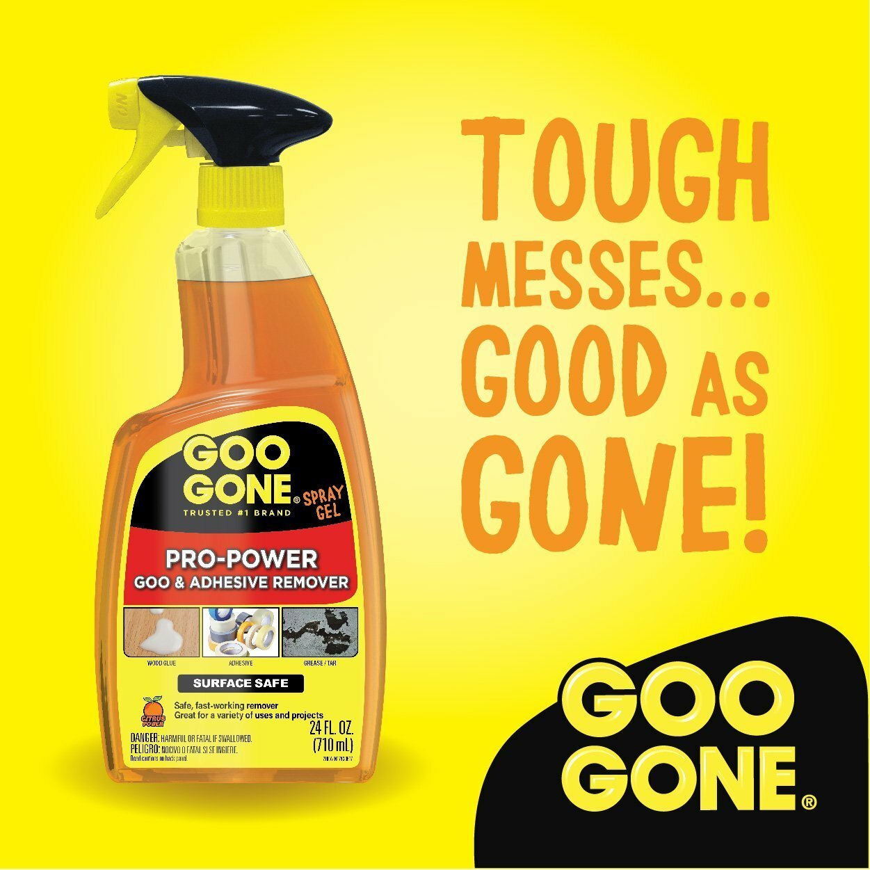GOO GONE ~ KITCHEN Range Stove Tops DEGREASER Grease Grime Foaming Cleaner 28oz
