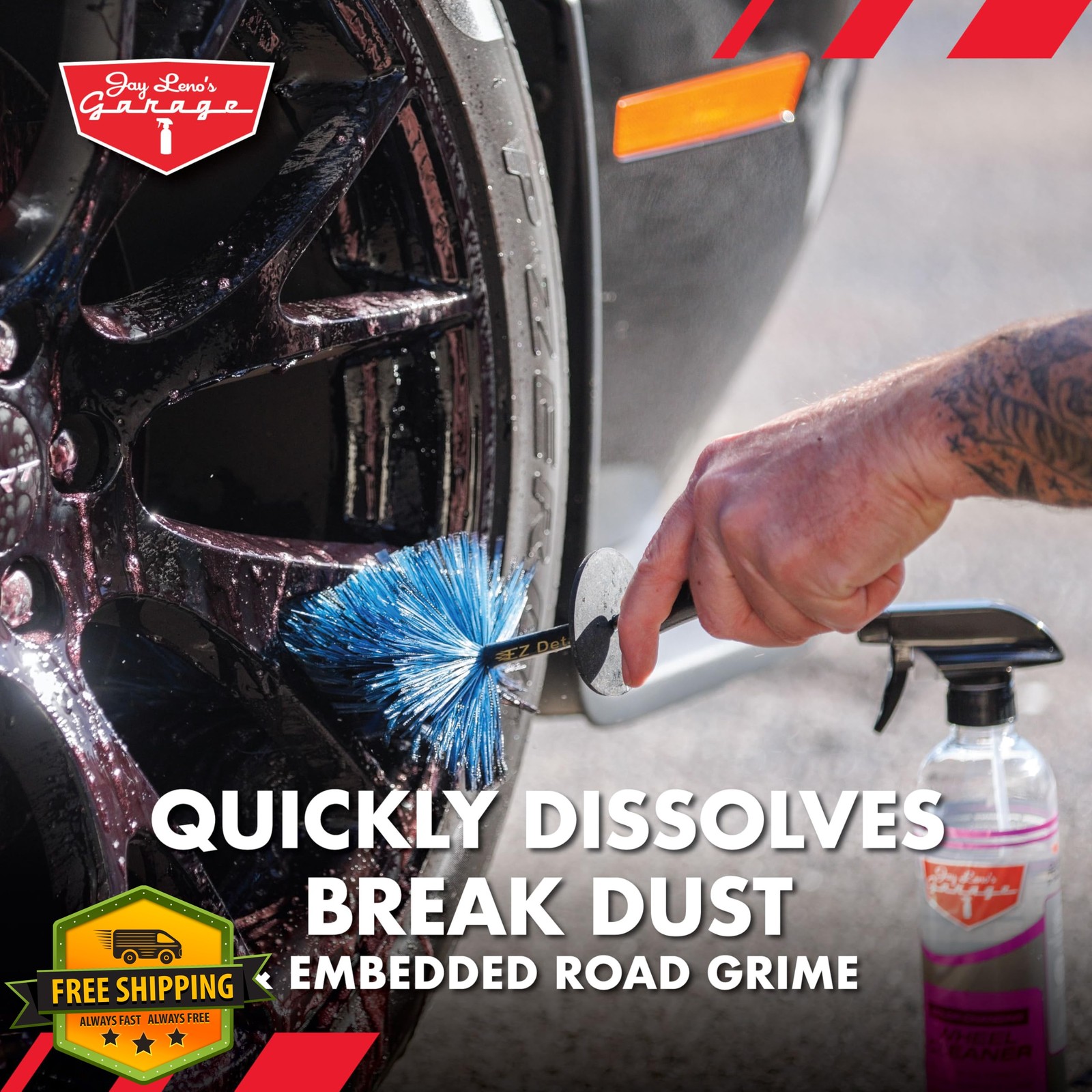 Jay Leno’s Garage Wheel Cleaner Brake Dust Remover