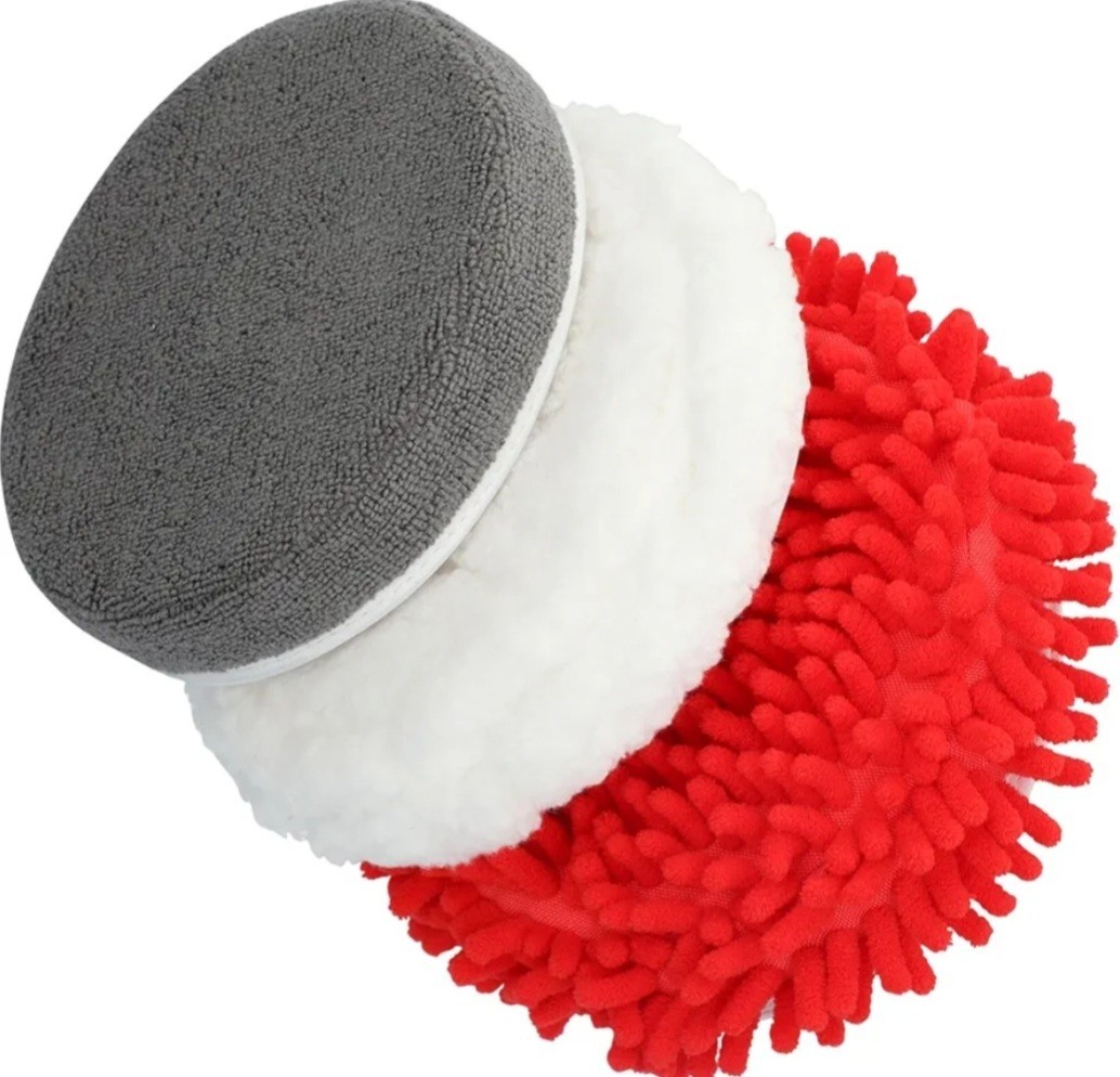CRAFTSMAN Power Scrubber Microfiber Brush Set for V20 Cordless 2in1, CMCPSMFB