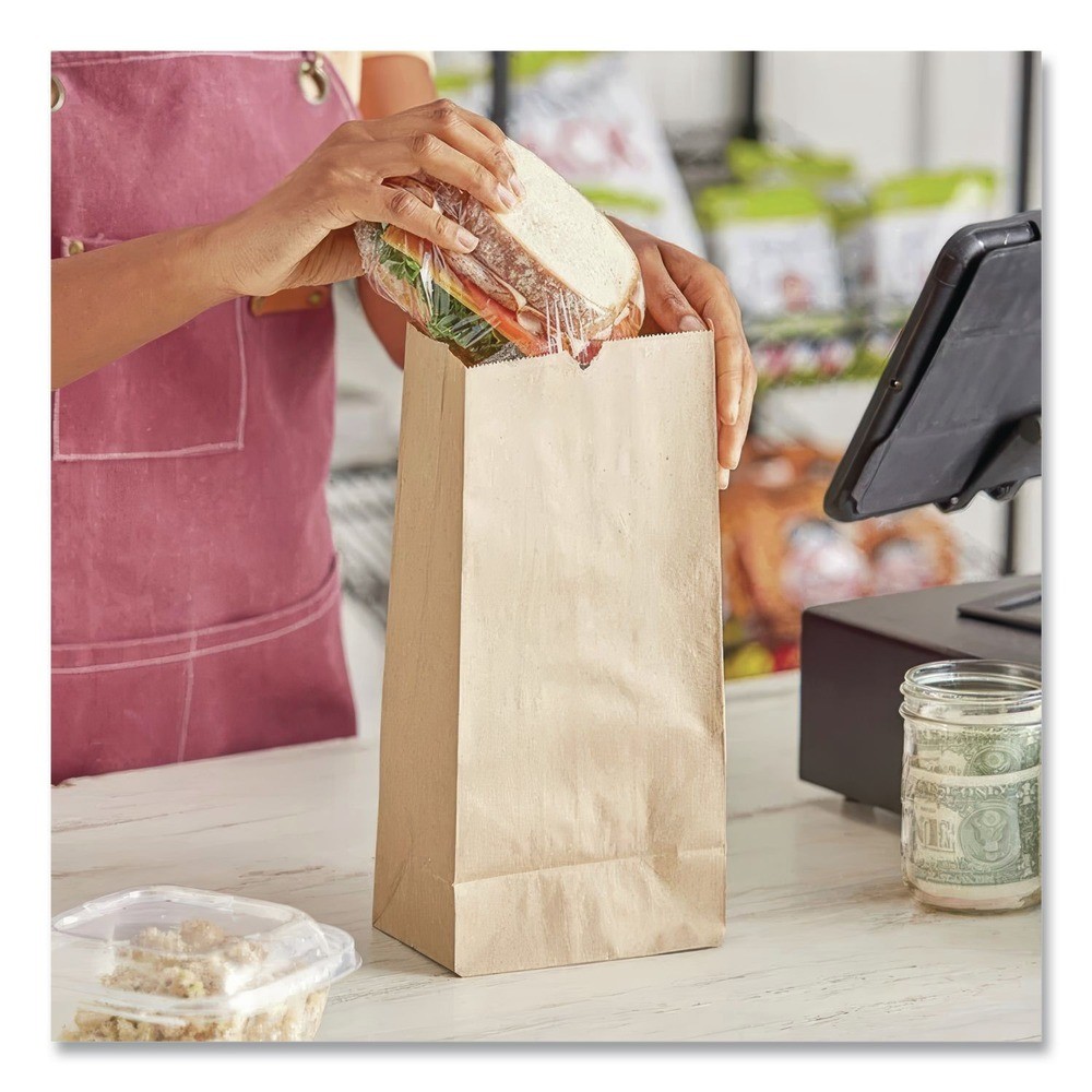 Paper Bags & Sacks GK8 #8 Size Grocery Paper Bags – Kraft (2000/Bundle) New