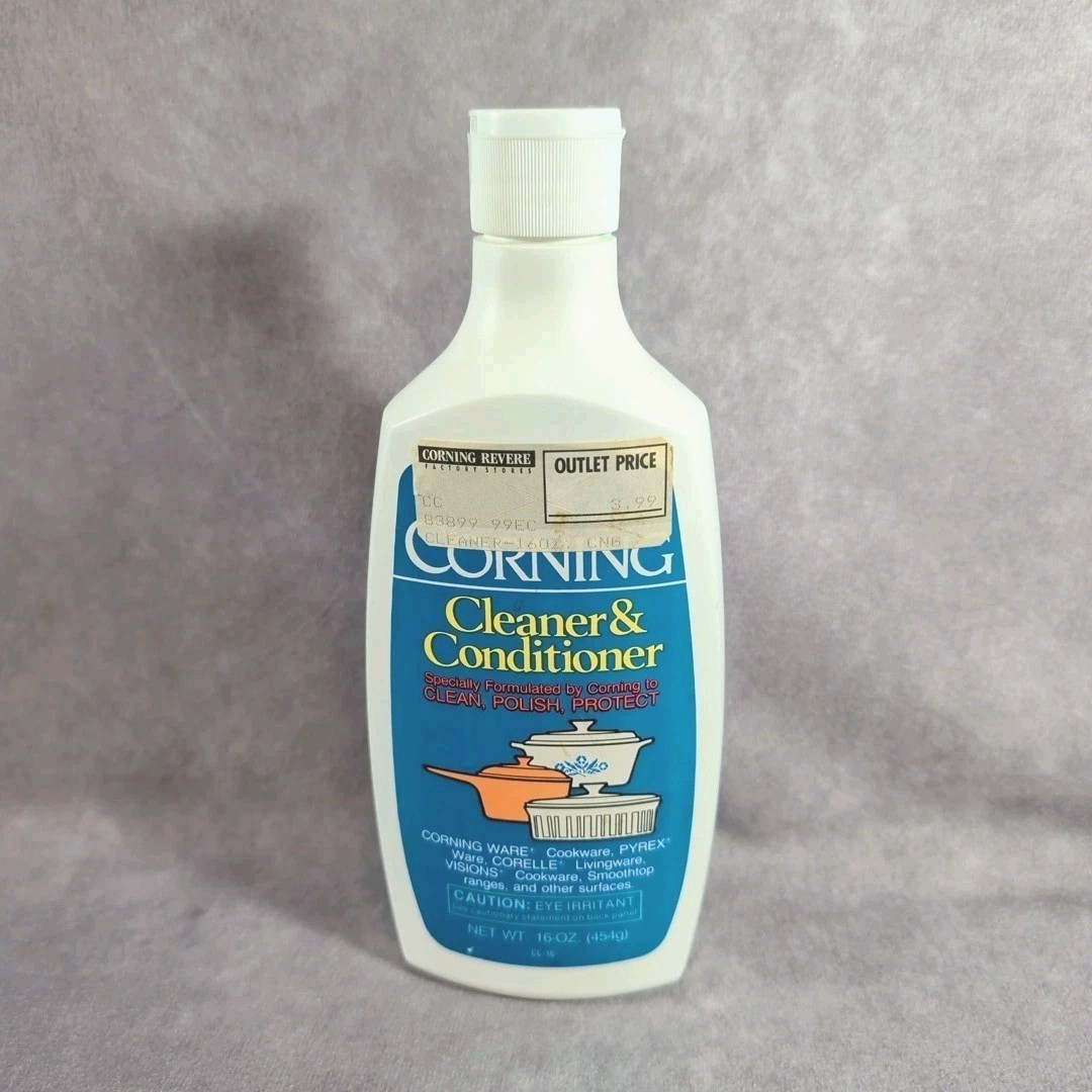 Corning Cleaner & Conditioner Polish 16 oz. Bottle, ~90+% Full