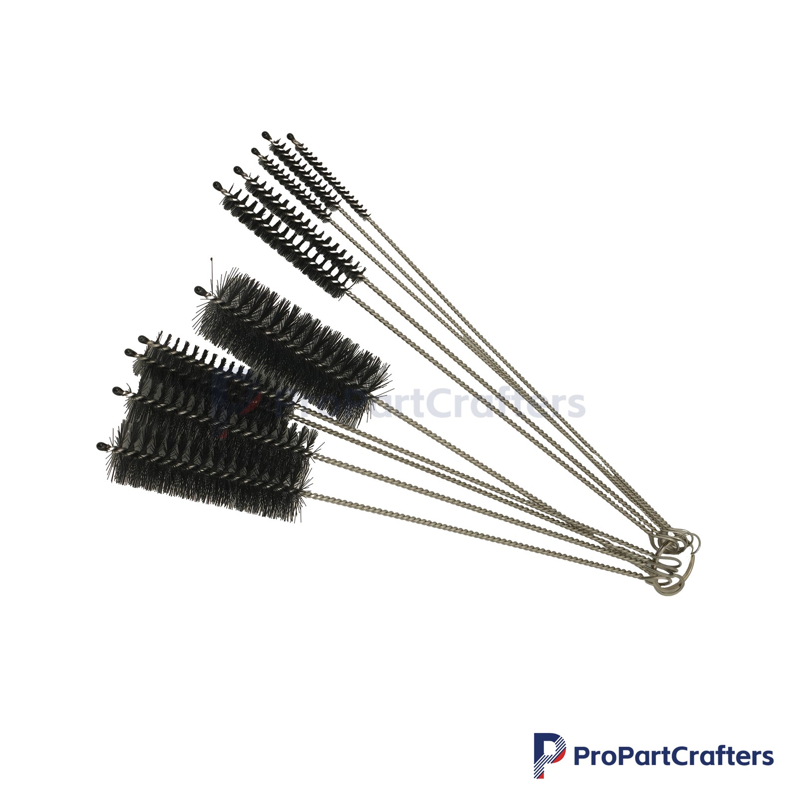 NEW 10PCS Set Nylon Small Long Cleaning Straw Brush Cleaner Bottle Tube Pipe