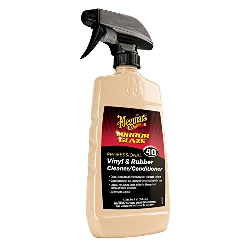 Meguiars M40 Vinyl And Rubber Cleaner Conditioner 16 Oz With Uv Protection