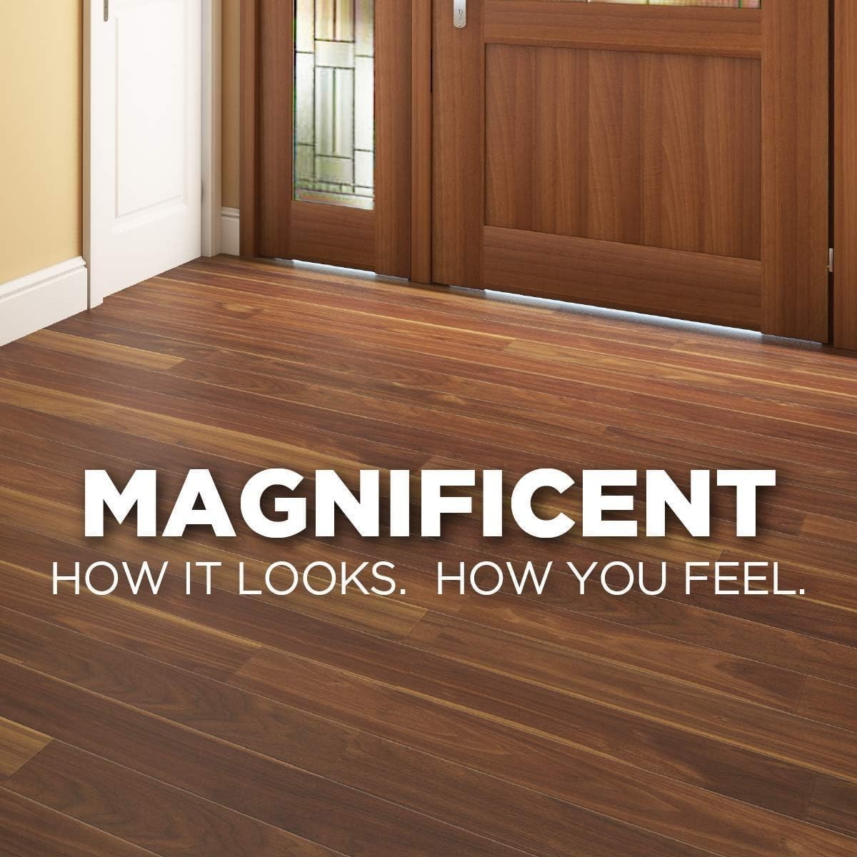Natural Shine Hardwood Floor Polish – 32 Oz with Scratch Removal Technology