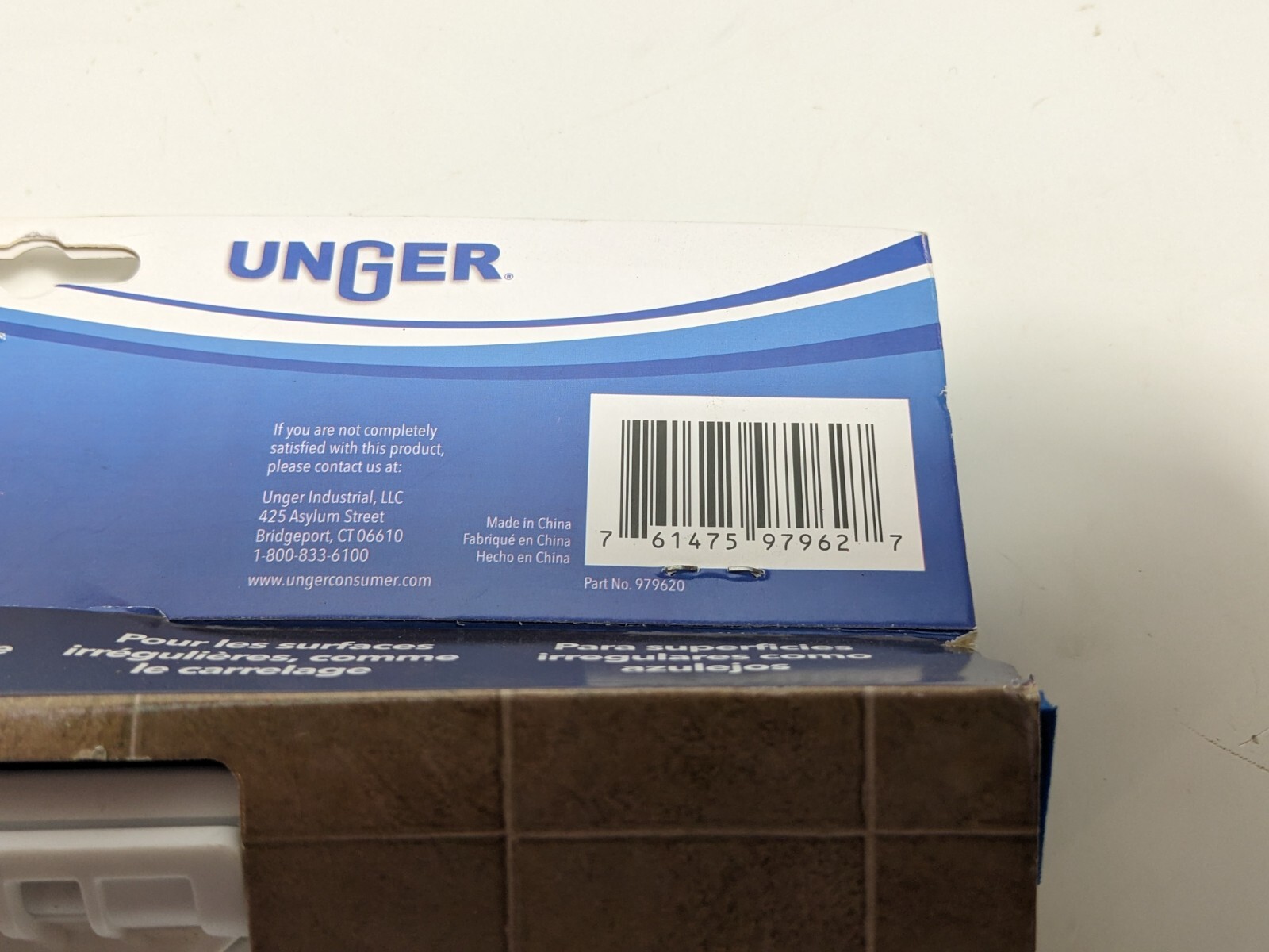 Two Unger 10 In. Glass and Tile Squeegees – 761475979627