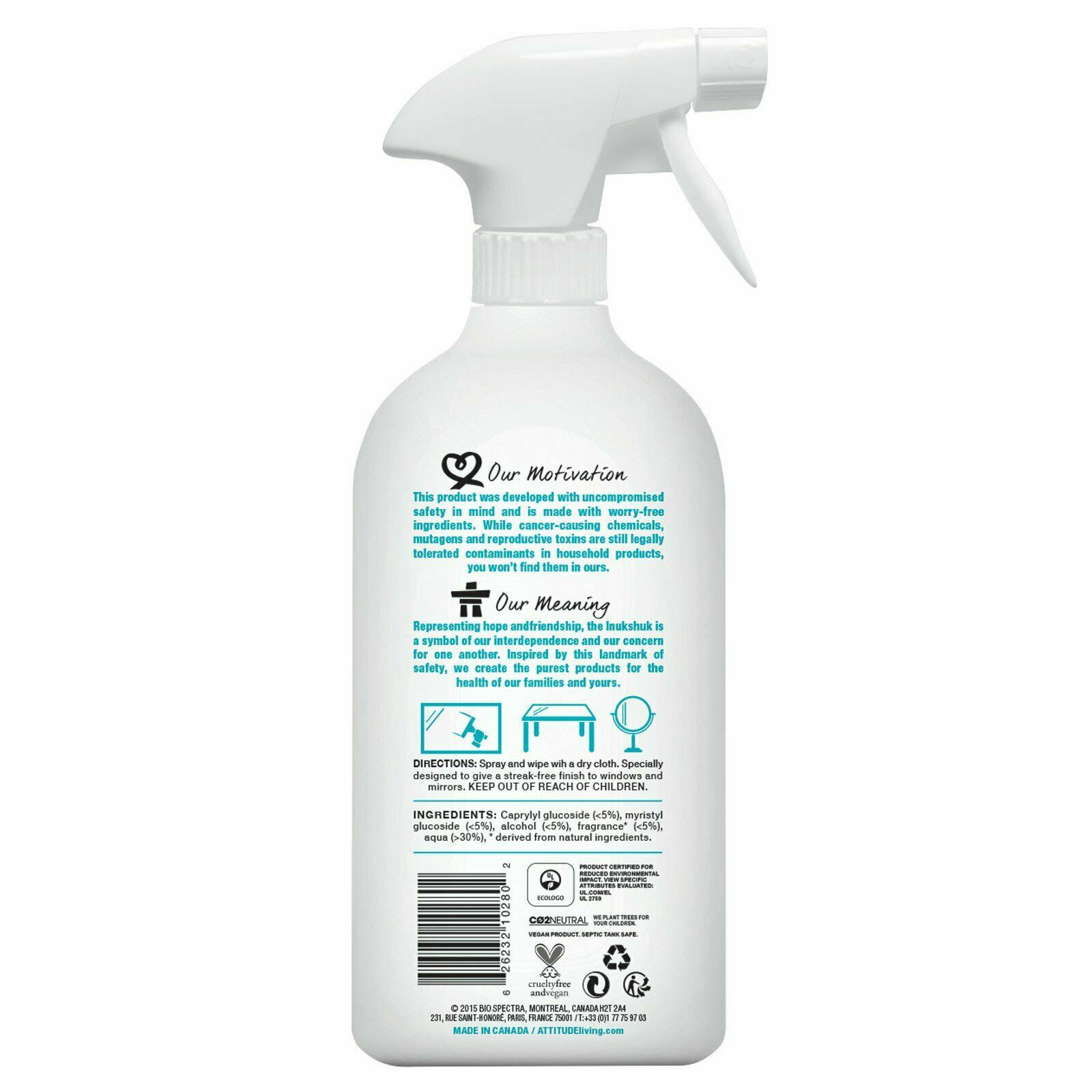 New Two Pack Window & Mirror, Citrus Zest, 27.1 fl oz (800 ml)