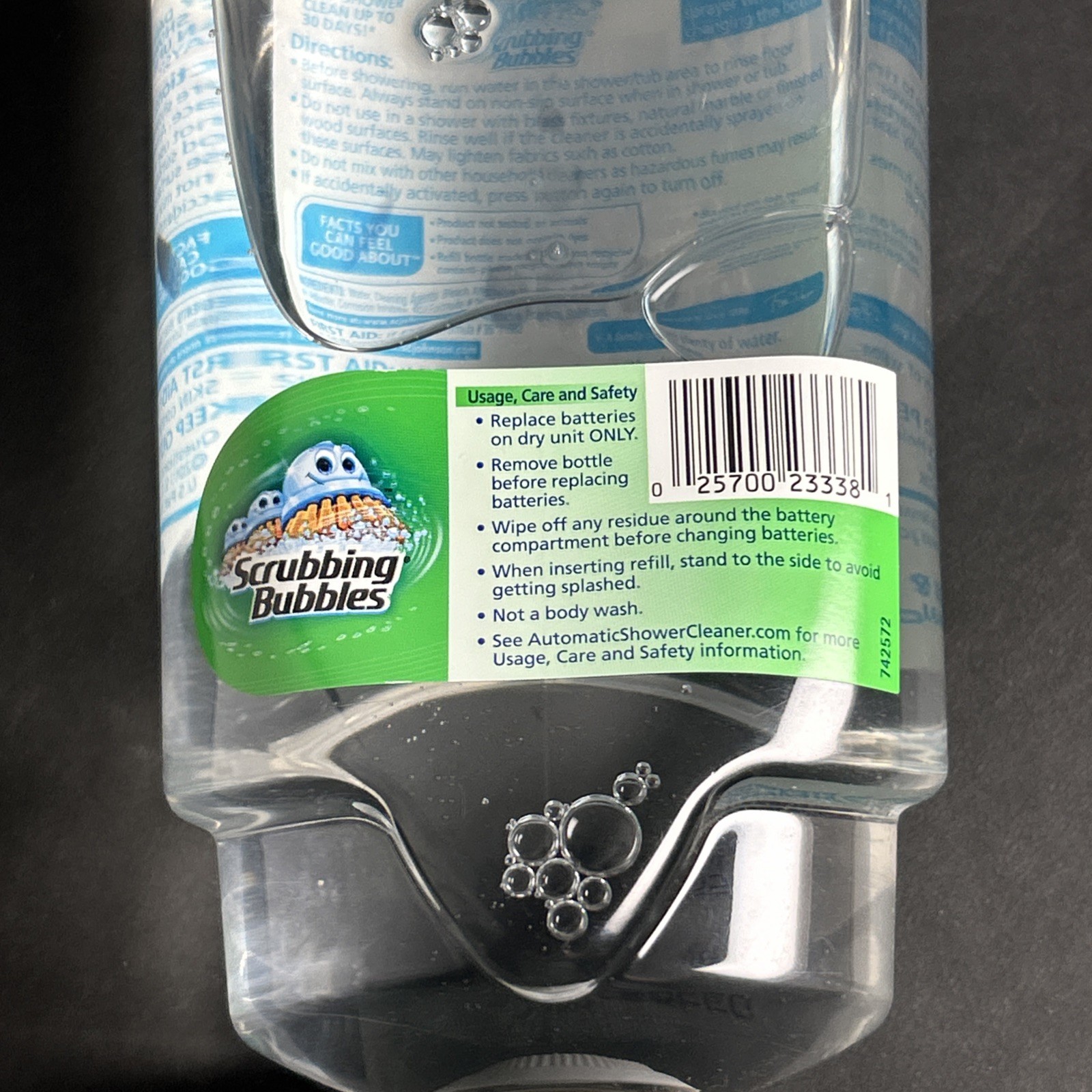 Scrubbing Bubbles Automatic Shower Cleaner Refill Fresh Clean Scent 34 Fl. Oz.