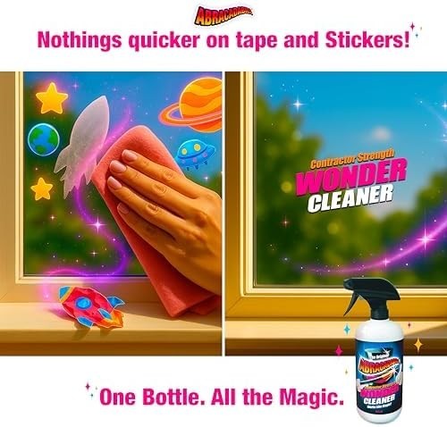 Abracadabra® Wonder Cleaner – As Seen on TV – 16 fl oz – Contractor Strength Sta
