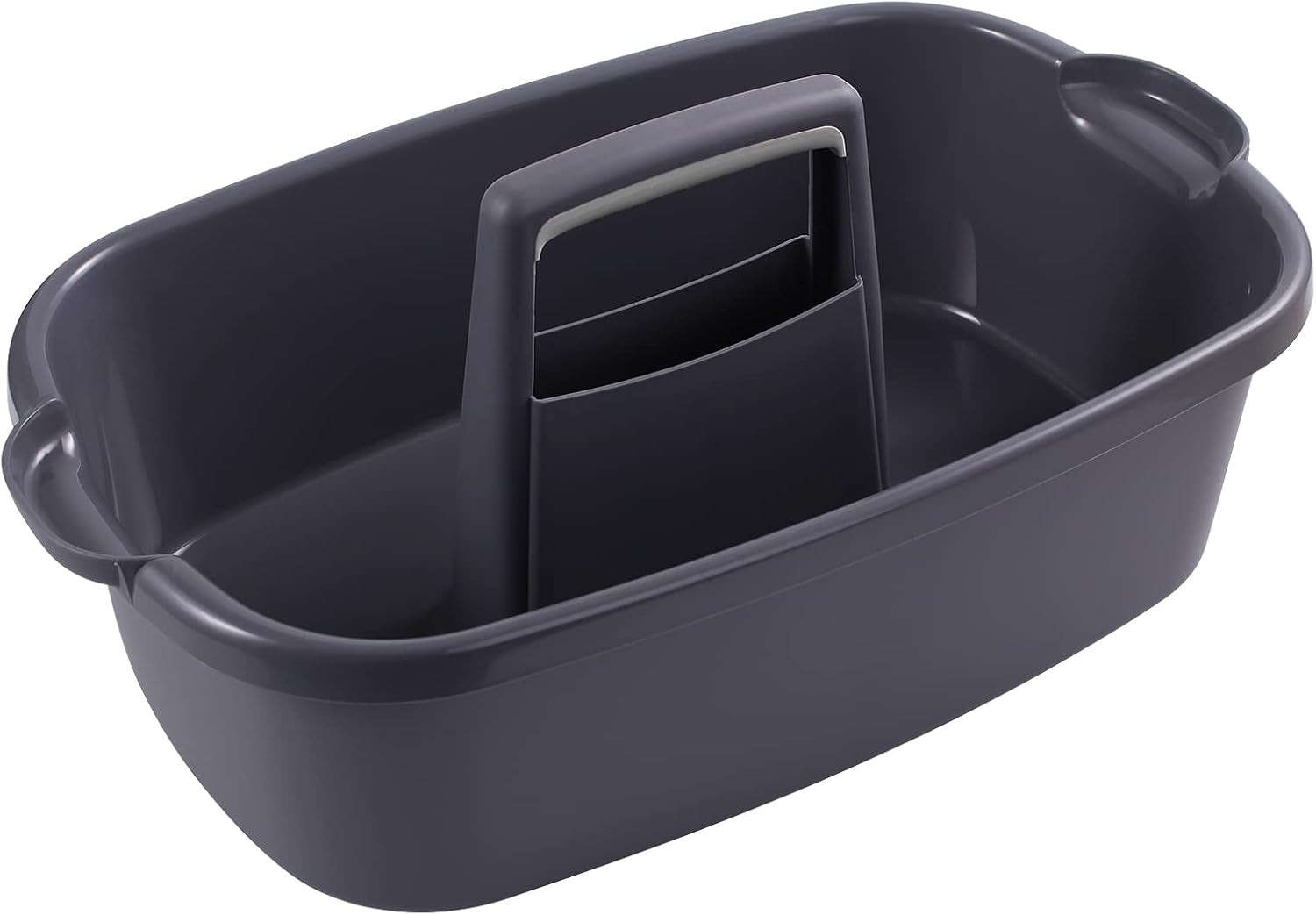 2-Pack Large Gray Cleaning Caddy for Cleaning Supplies with Handle – Portable Pl