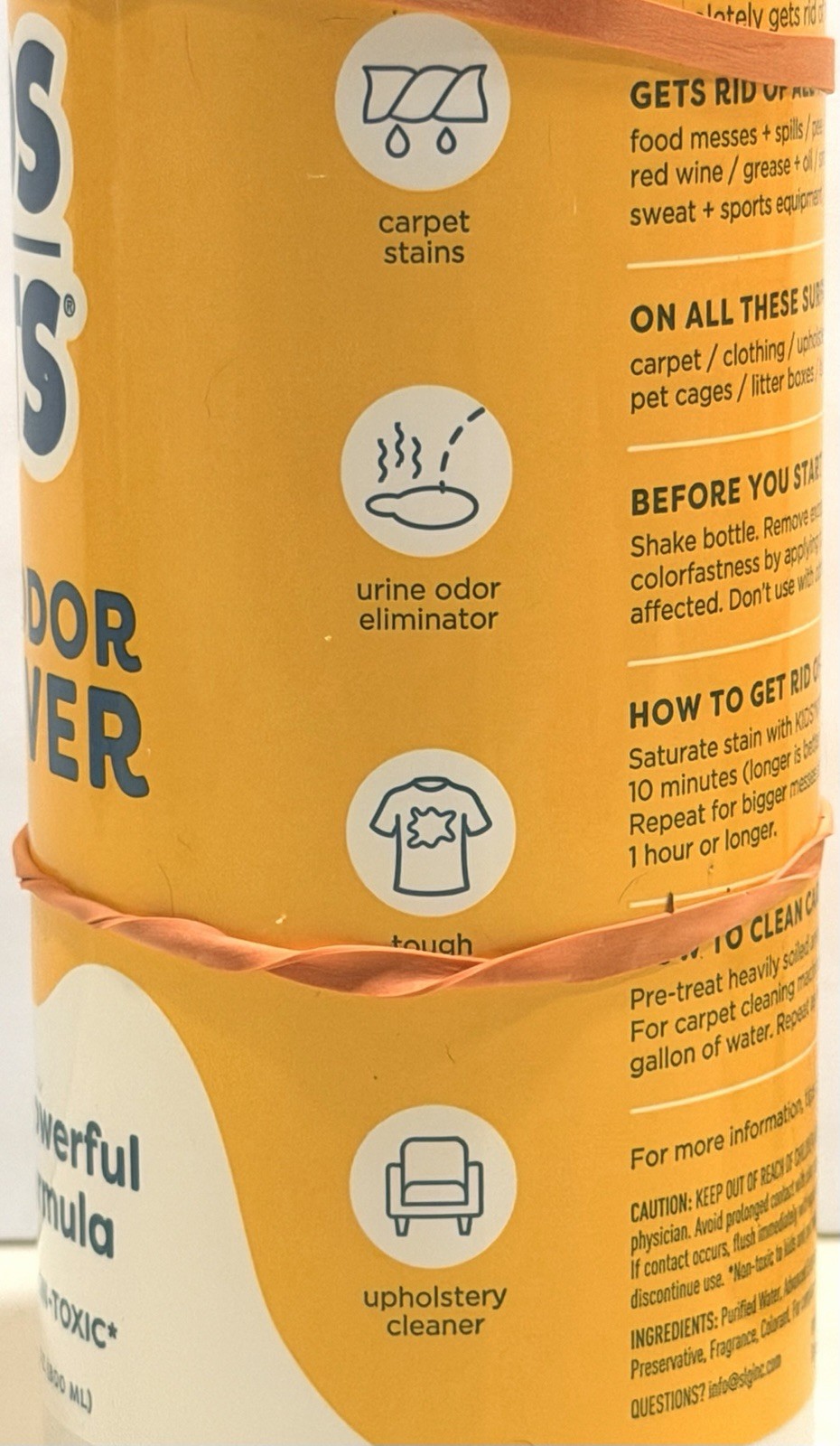 2 Pack KIDS ‘N’ PETS – Instant All-Purpose Stain & Odor Remover – 27.05 fl oz