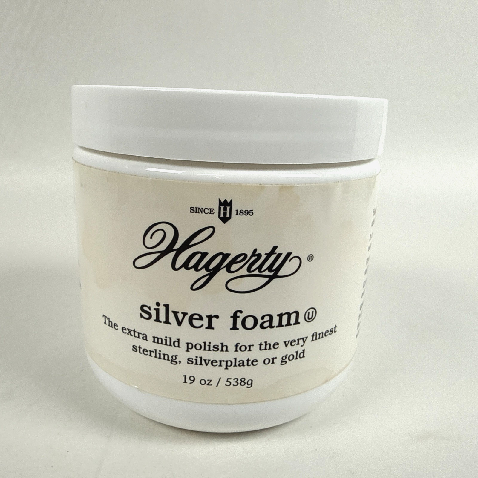 Hagerty Silver Foam Extra Mild Polish for Sterling, Silverplate or Gold READ