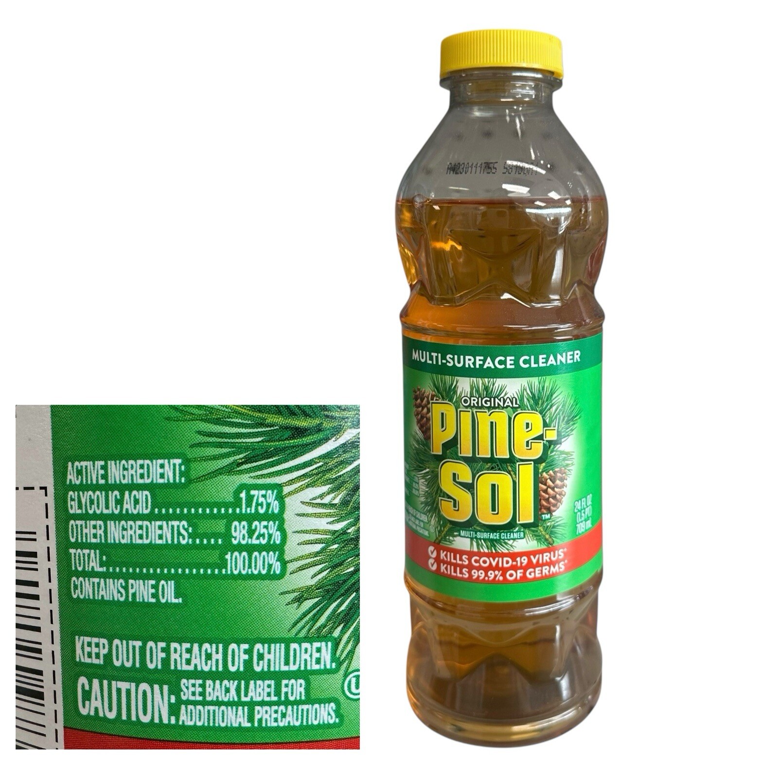 Pine Sol Original Formula With Pine Oil Multi Surface Cleaner 24 fl oz NEW