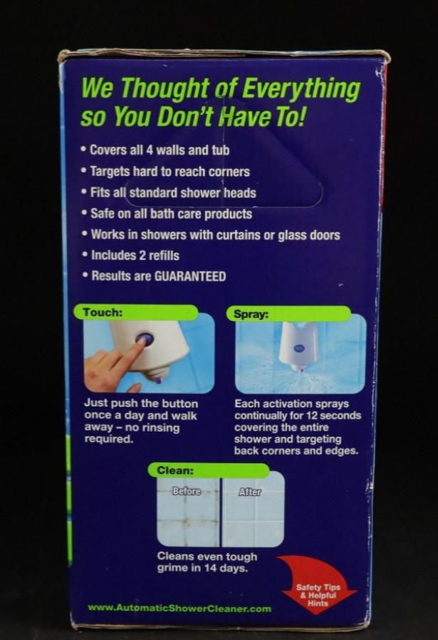 Scrubbing Bubbles Automatic Shower Cleaner Kit Dual Sprayer & Refill Bottles NIB