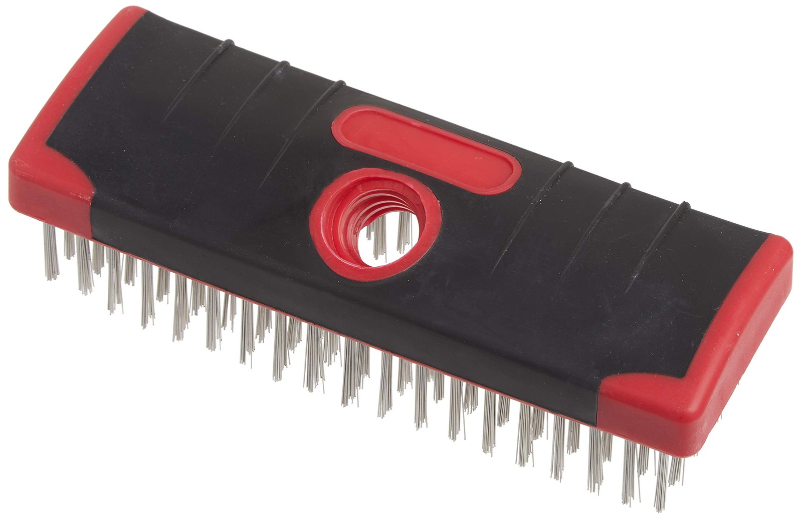 4166 Soft Grip Stainless Steel Scrub Brush 7