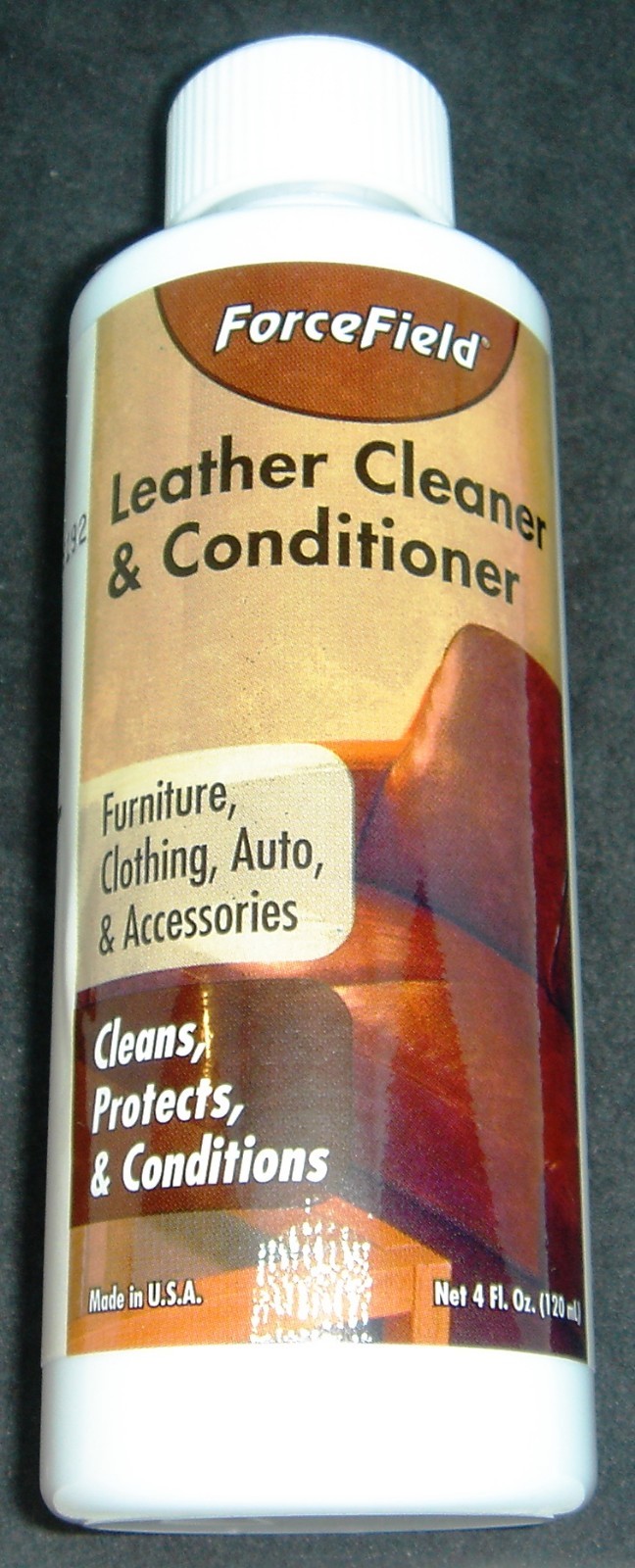 FORCEFIELD BEST LEATHER CLEANER & CONDITIONER FURNITURE ACC 4 oz FREE SHIPPING