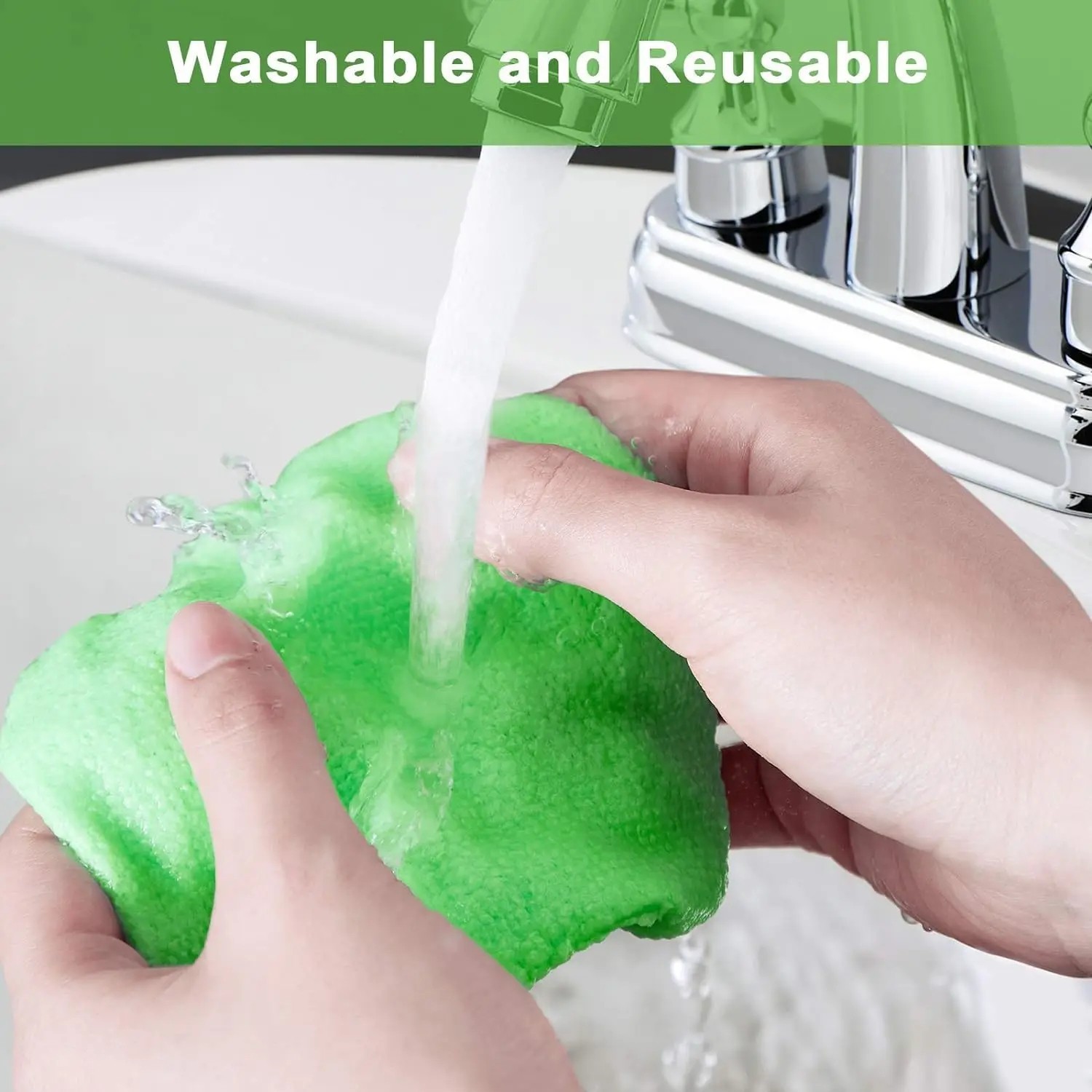 Microfiber Windshield Clean Car Auto Wiper Cleaner Glass Window Tool Brush Kit