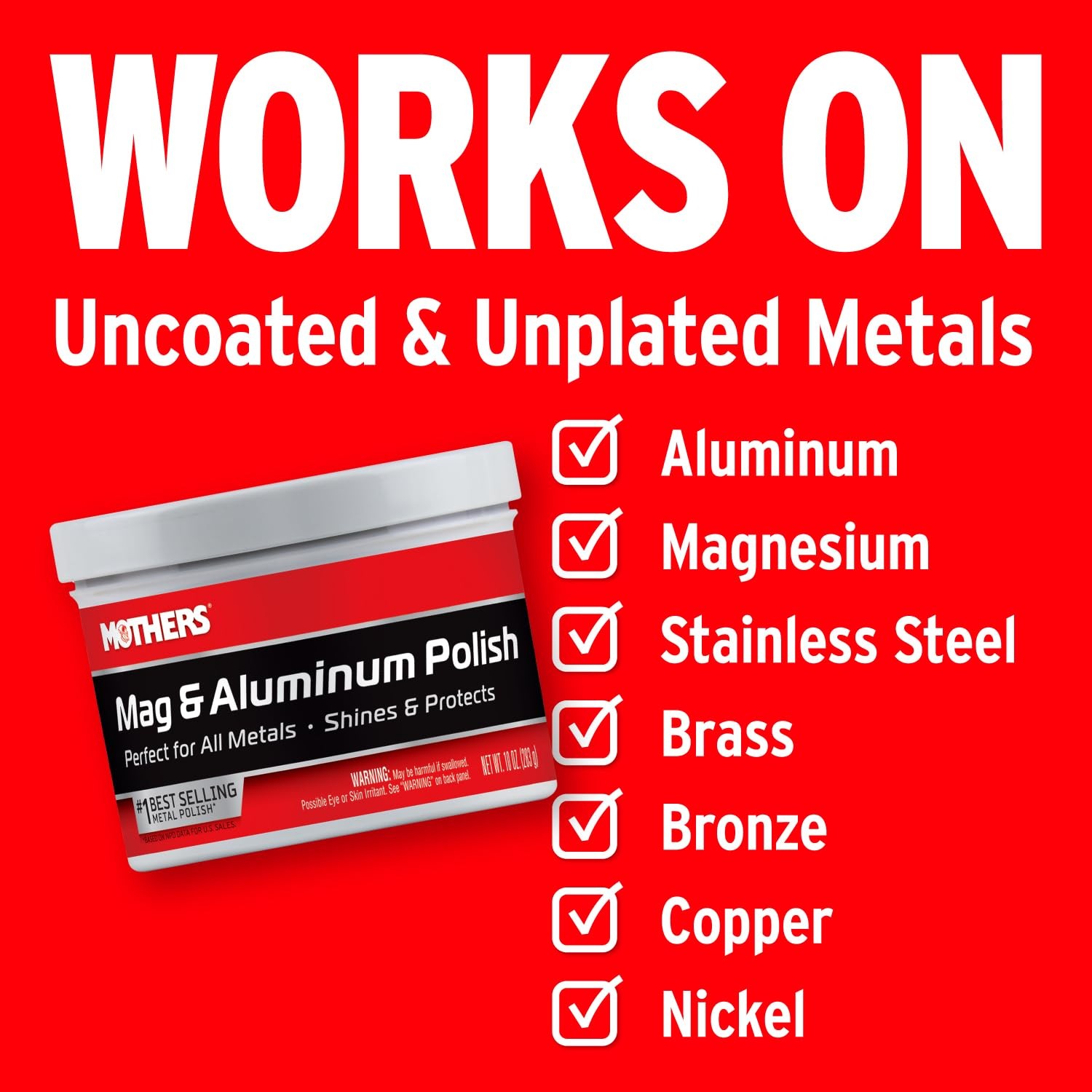 Mag & Aluminum Polish, 10 oz. 05101